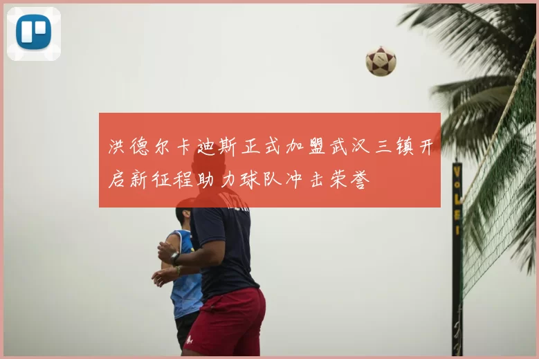 洪德尔卡迪斯正式加盟武汉三镇开启新征程助力球队冲击荣誉