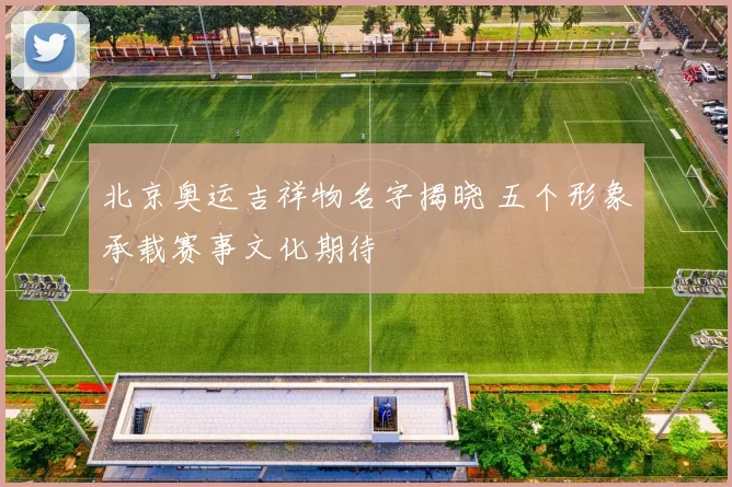 北京奥运吉祥物名字揭晓 五个形象承载赛事文化期待