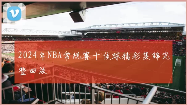 2024年NBA常规赛十佳球精彩集锦完整回放